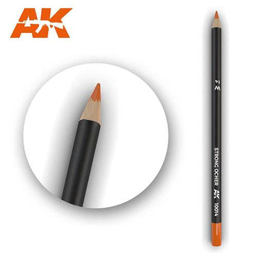 AK Interactive AK10014 Weathering Pencil Strong Ocher 5 Pack